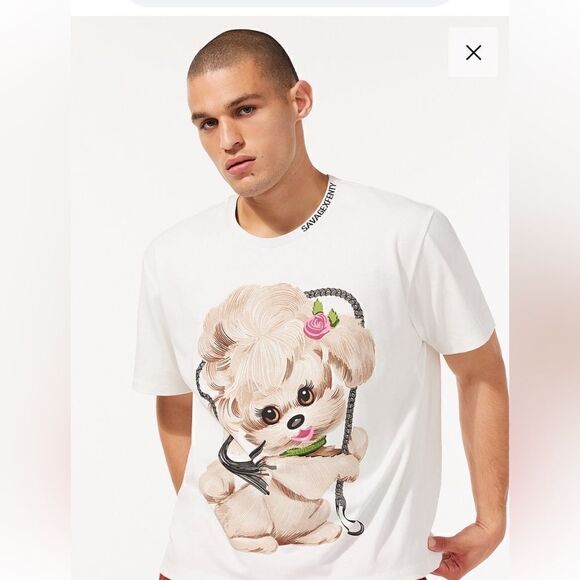 Savage X Fenty Spank Graphic Tee By Rihanna - Picture 3 of 16